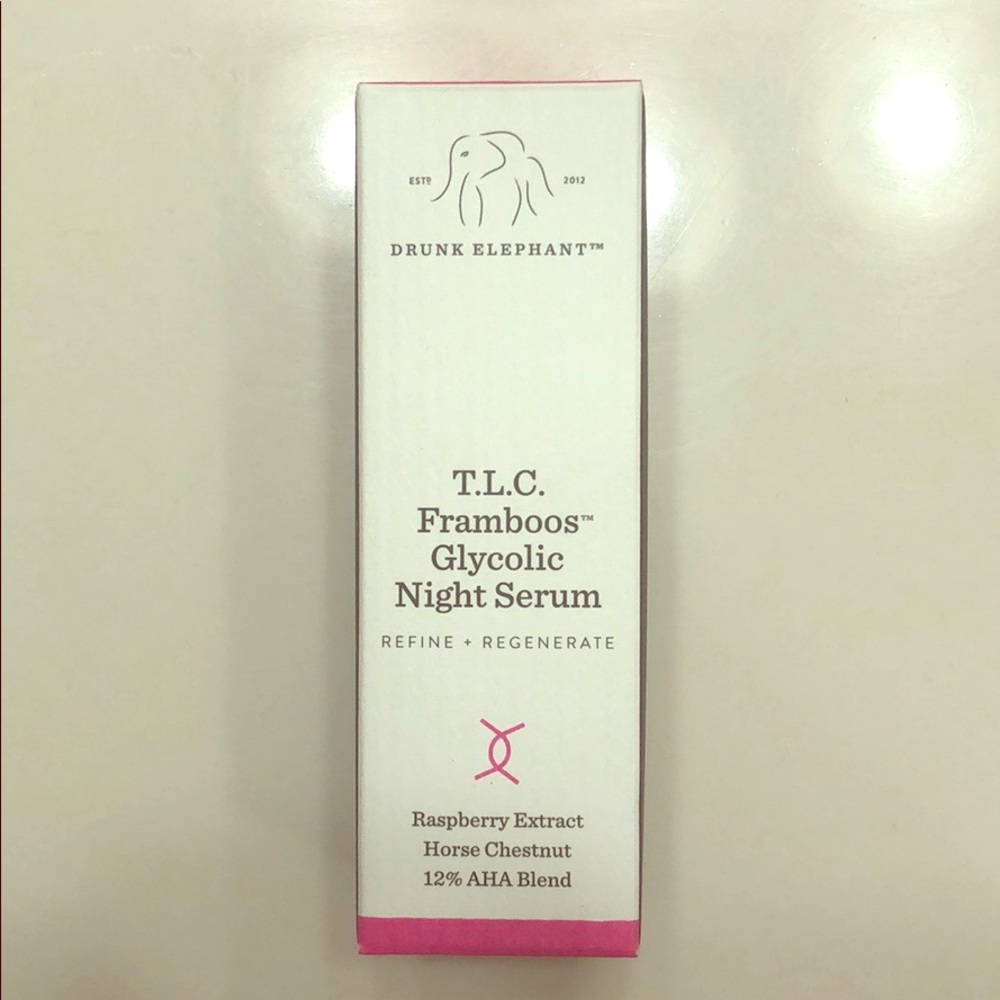 NEW - Drunk Elephant Framboos Glycolic Night Serum